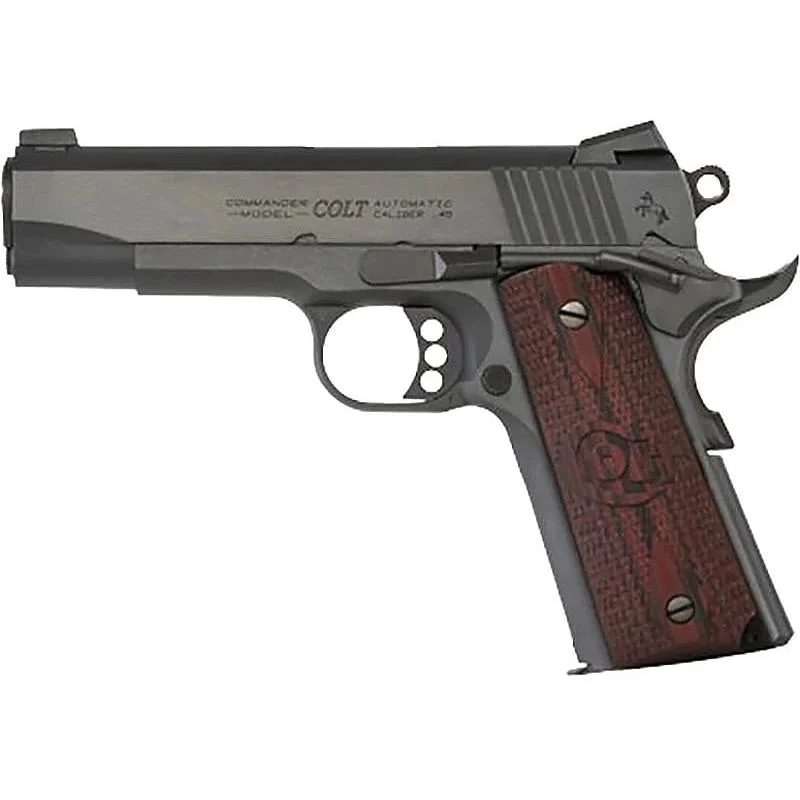 Colt Combat Commander .38 Super 4.25 in Blued G10