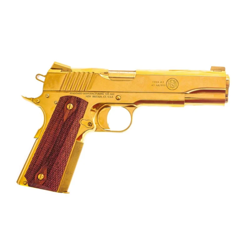 Standard Manufacturing Standard 1911 .45 ACP 5-inch TiN Gold