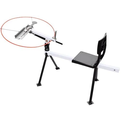 Do-All Outdoors Backyard 3/4-Cock Single Trap sit-down model with fold-down chair