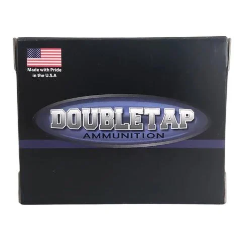 Double Tap Bonded Defense 9mm +P 147 gr JHP ammunition, 20-round box