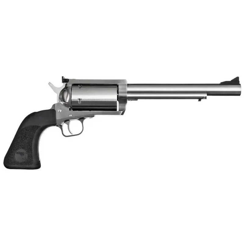 Magnum Research BFR .357 Magnum 7.5 in stainless revolver with black Hogue grips
