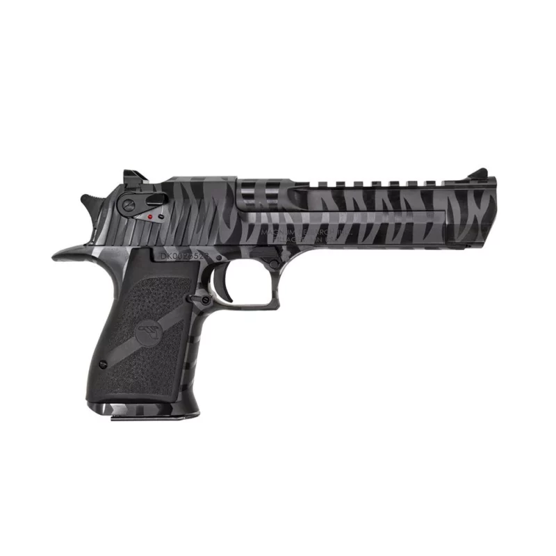 Magnum Research Desert Eagle Mark XIX .44 Magnum 6-inch Black Tiger Stripes pistol