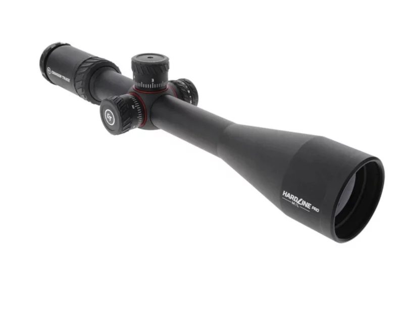 Crimson Trace Hardline Pro 4-16x50mm 30mm SFP MR1-MIL illuminated rifle scope, black finish