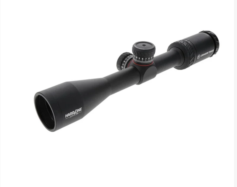 Crimson Trace Hardline 3-9x40mm 1-inch MR1-MOA rifle scope, black matte