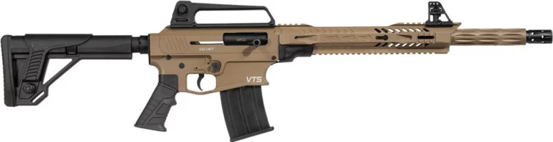 Hatsan Escort DF12 FDE 12 GA semi-auto shotgun side view