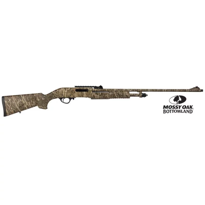 Escort Field Hunter Turkey 20ga pump shotgun 22in barrel Mossy Oak Bottomland finish
