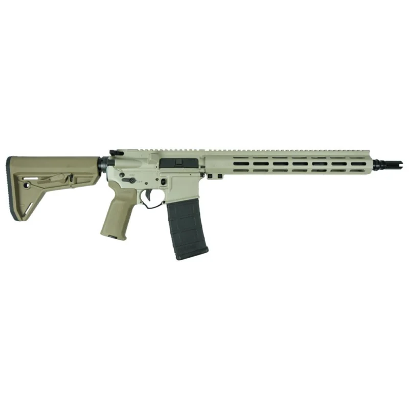 Alex Pro Firearms APF Volunteer Sand Cerakote 5.56mm rifle 14.5in pinned and welded barrel