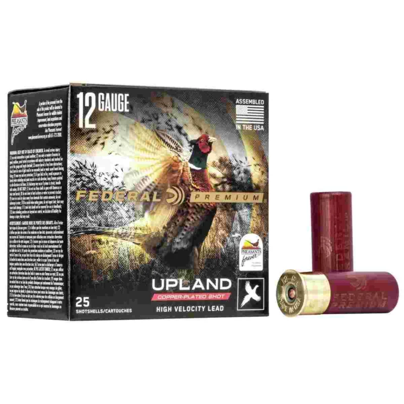 Box of Federal Premium Wing-Shok Pheasants Forever 12ga 2-3/4 inch 1-1/4oz #5 shot shells
