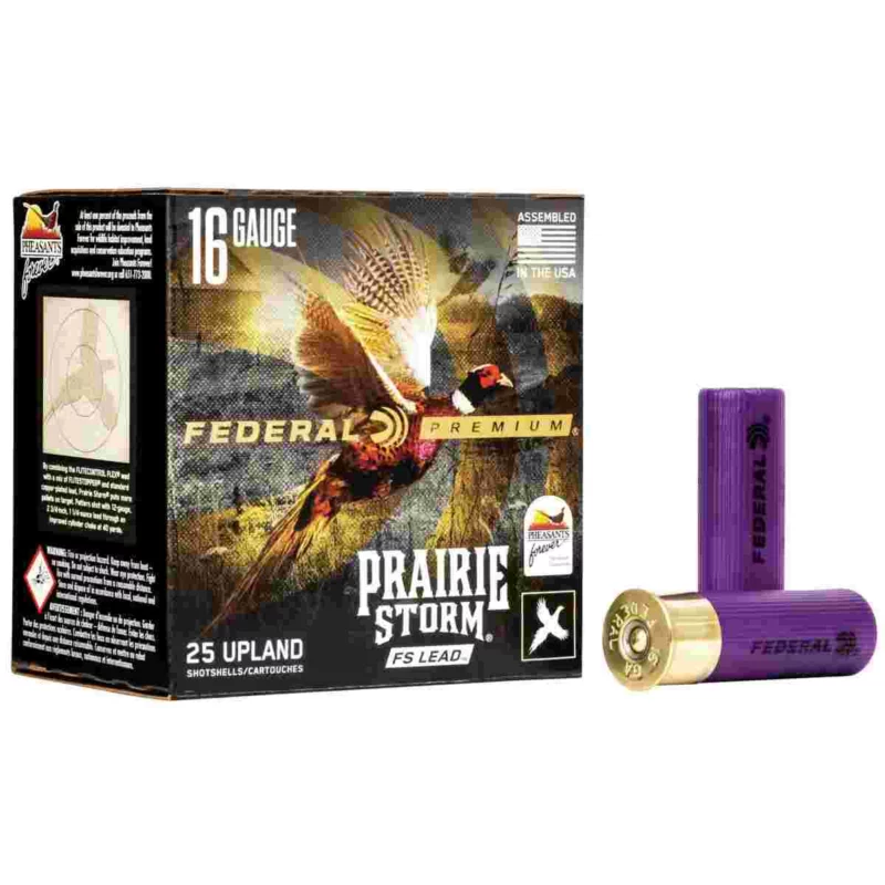 Federal Premium Prairie Storm FS 16GA 2-3/4" 1-1/8 oz #5 shot 25/box