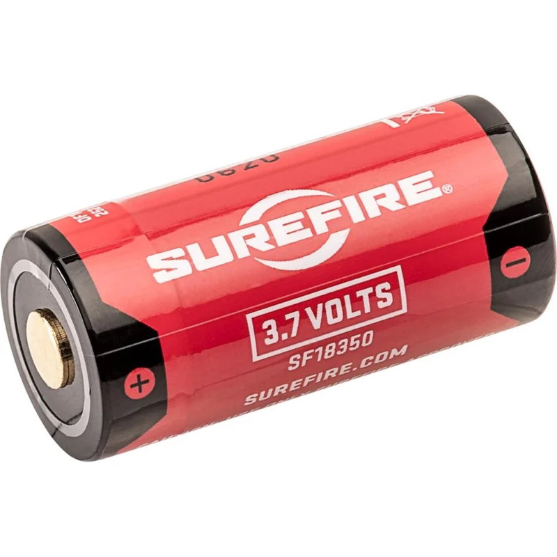 SureFire SF18350 micro USB rechargeable 3.7V 1100mAh battery