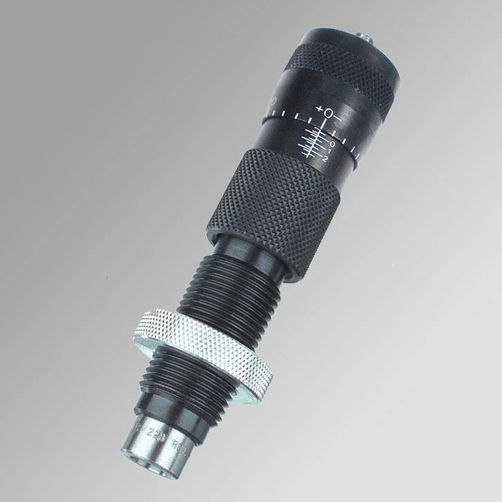 Forster Bench Rest Ultra Micrometer Seater Die for 8.6 Blackout in use