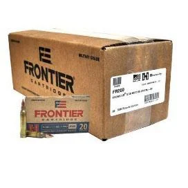 Hornady Frontier NATO FM193 5.56mm 55 gr FMJ 500-round case product image