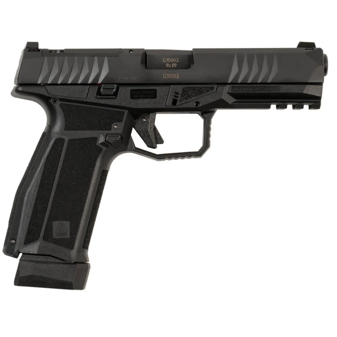 Arex Delta L Gen2 9mm 4.5-inch Optic Ready pistol in black nitride