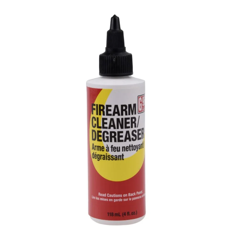 G96 Firearm Cleaner/Degreaser 4 oz bottle label