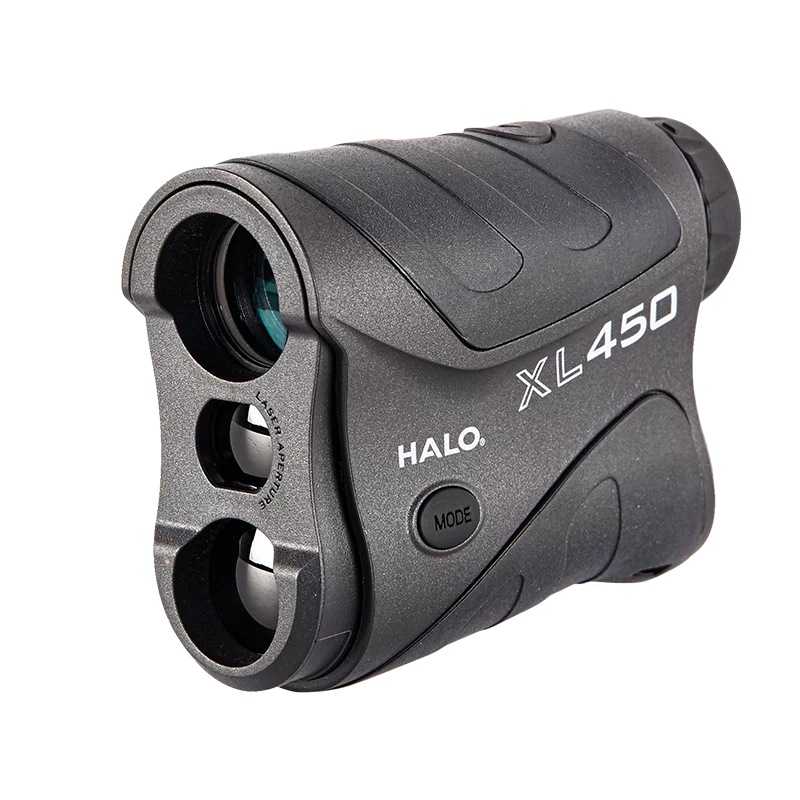 Halo XL450 6x rangefinder, 450 yd max range, Angle Intelligence, black