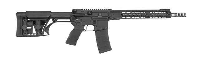 ArmaLite M153GN13 M-15 Competition Rifle with adjustable MBA-1 stock, black finish