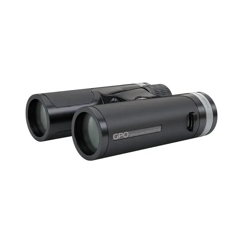GPO Passion SD 10x34 binoculars in black with magnesium frame
