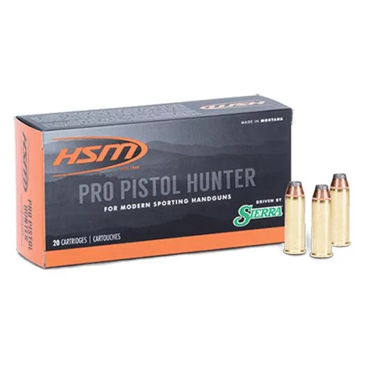 HSM Pro Pistol 10mm 180 gr JHP 20rd box