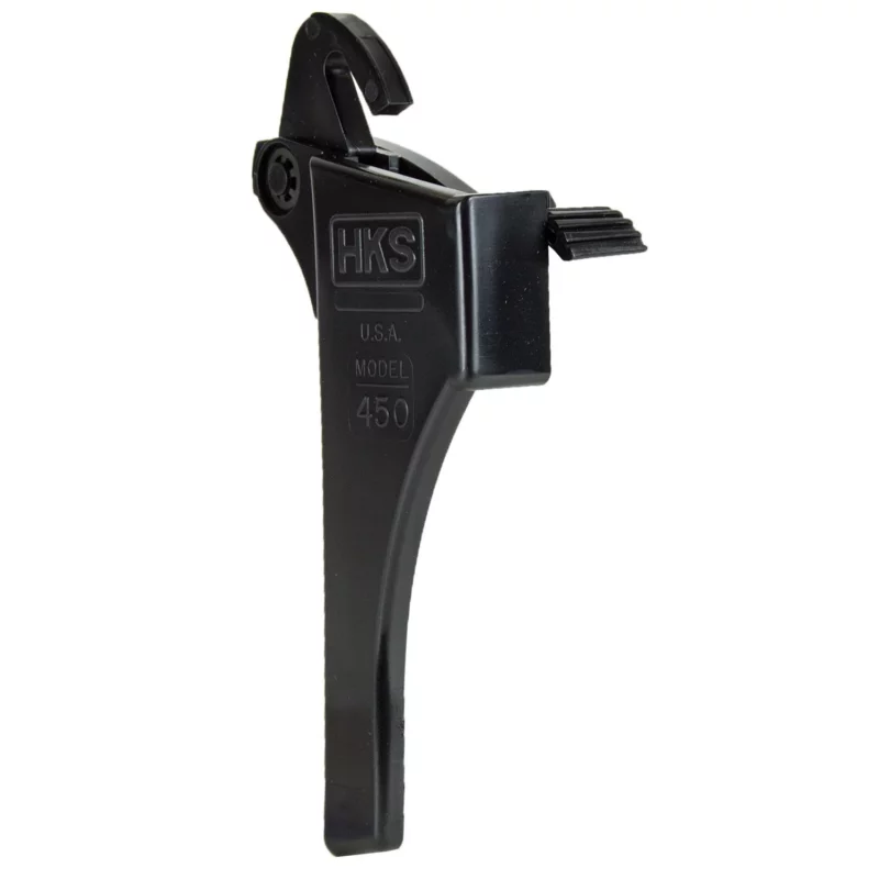 HKS 450 single stack mag loader, black plastic, fits .45 ACP 1911 magazines