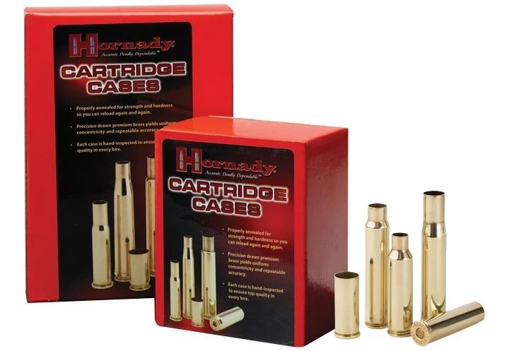Hornady 8662 unprimed brass cases 308 Marlin 50 count box