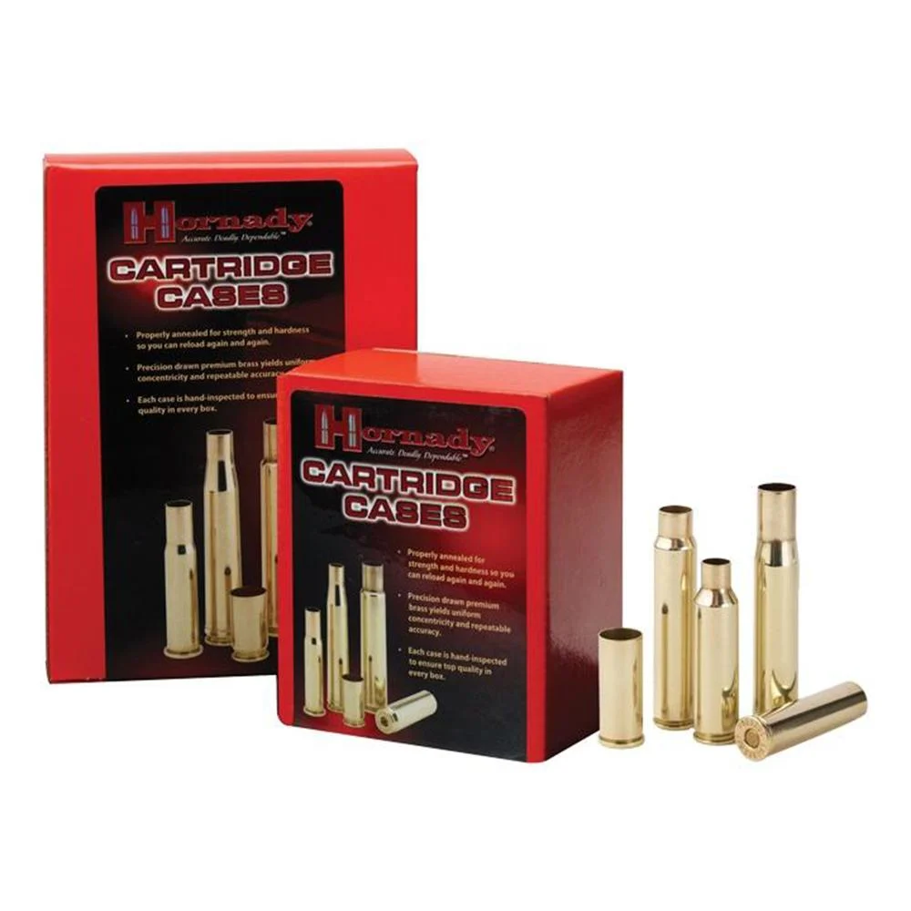 Hornady 8745 unprimed 10mm brass cases 100 count box
