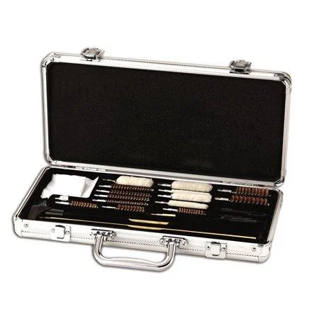 Hoppes Universal Cleaning Kit multi-caliber in aluminum storage case