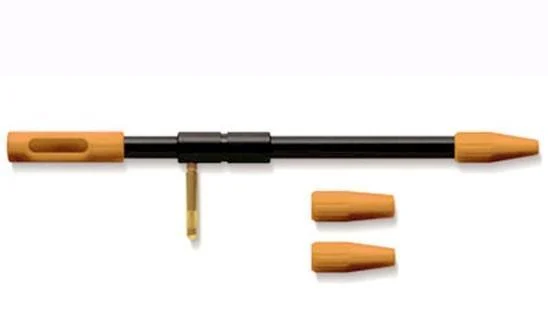 Hoppe's Universal Bore Guide with three interchangeable chamber tips and aluminum action collar