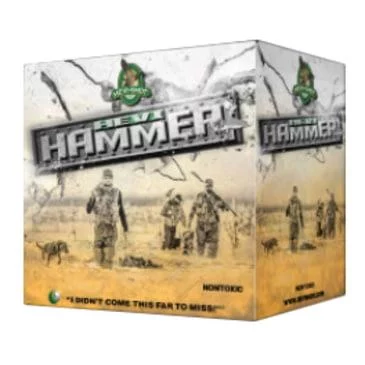 HEVI-Shot HEVI-Hammer 12ga 3in #4 1-1/4oz shotshell box (25 rounds)