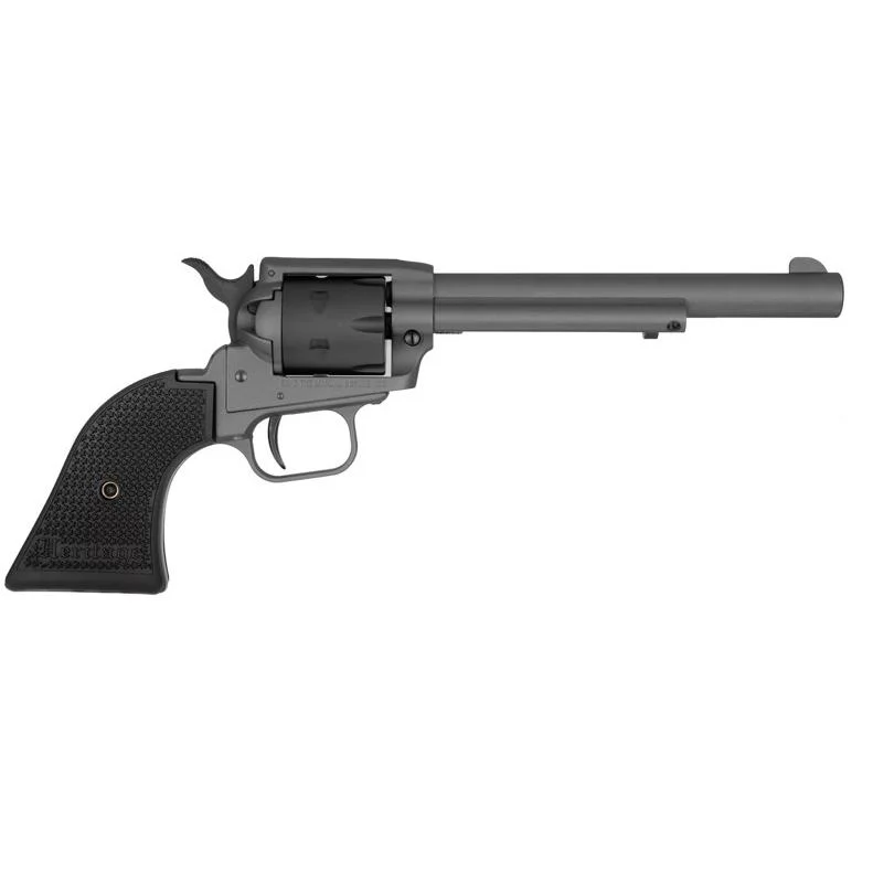 Heritage Rough Rider RR22C6 .22 LR 6-round revolver Tungsten Cerakote with polymer star grip