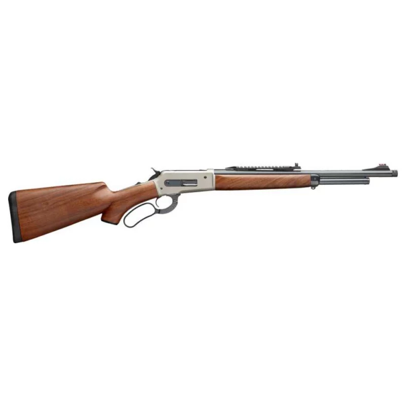 Pedersoli Lever Action Evolution .45-70 Government rifle, 19in barrel, blued finish, walnut stock