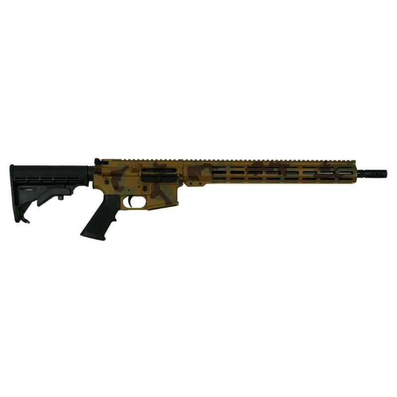 Great Lakes GLFA AR-15 .223 Wylde 16 inch Mission Sahara rifle with 15.25 inch M-LOK handguard