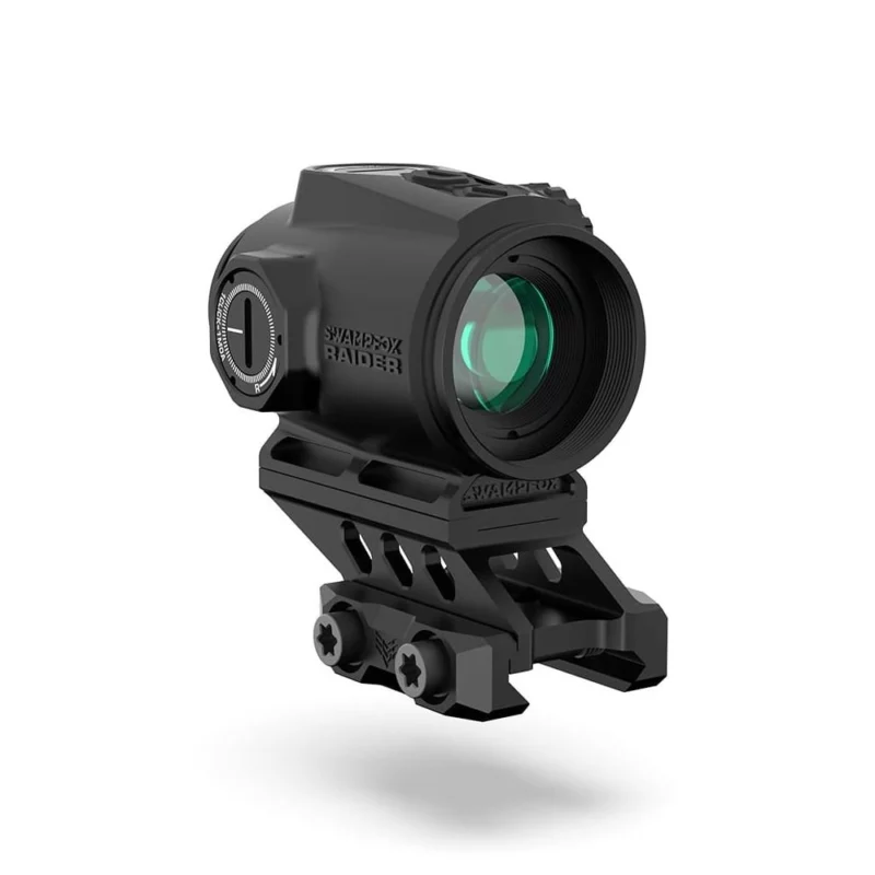 Swampfox Raider Micro Prism 1x20 sight with Red BRC reticle in black finish