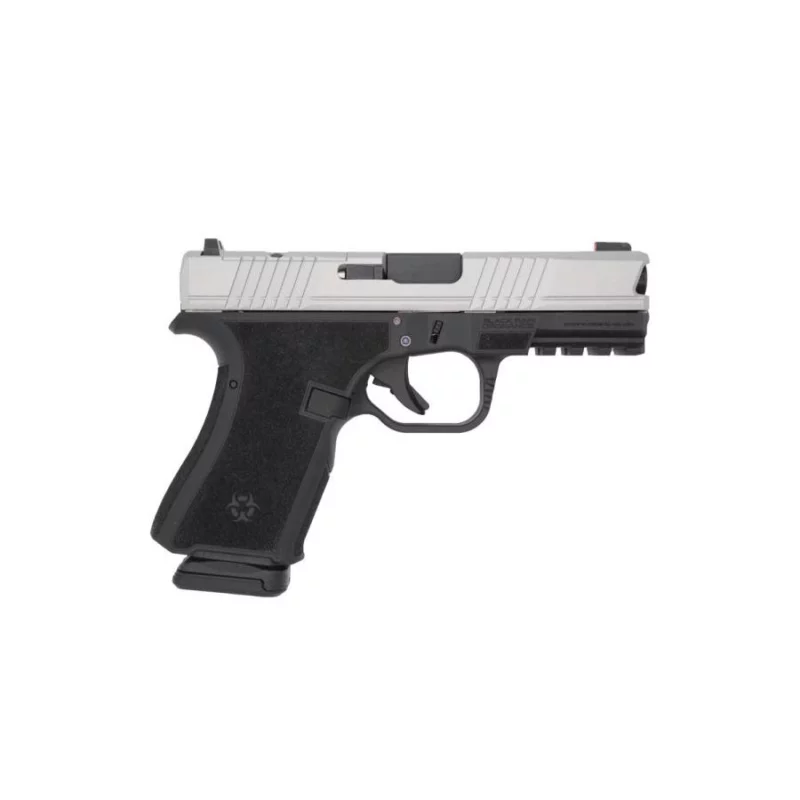 Black Rain Ordnance Frontline FL9MMBLKSM compact 9mm handgun with stainless steel slide