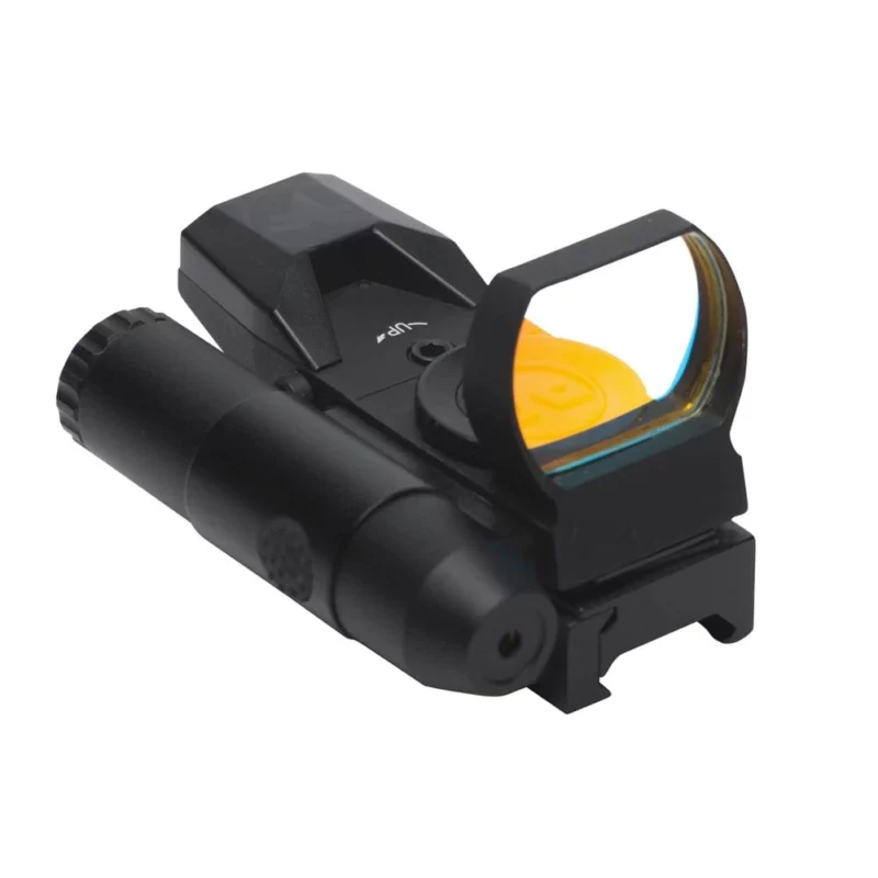 Firefield Impact Duo Reflex Sight matte black with integrated red laser and 31x22 mm objective