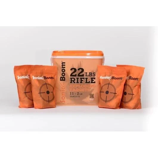 Sonic Boom Exploding Rifle Targets Bucket 2 lb 11 pack product image