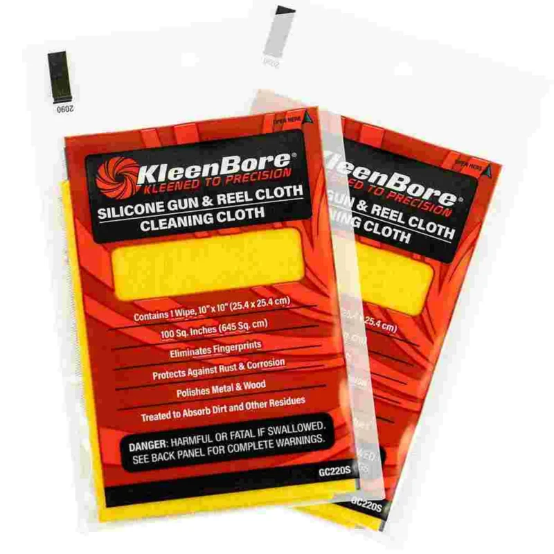 KleenBore GC220P silicone gun and reel cloth 10x10 10-pack