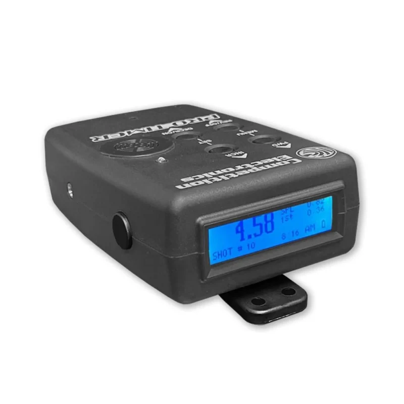 Competition Electronics ProTimer Grey shot timer with blue backlit LCD