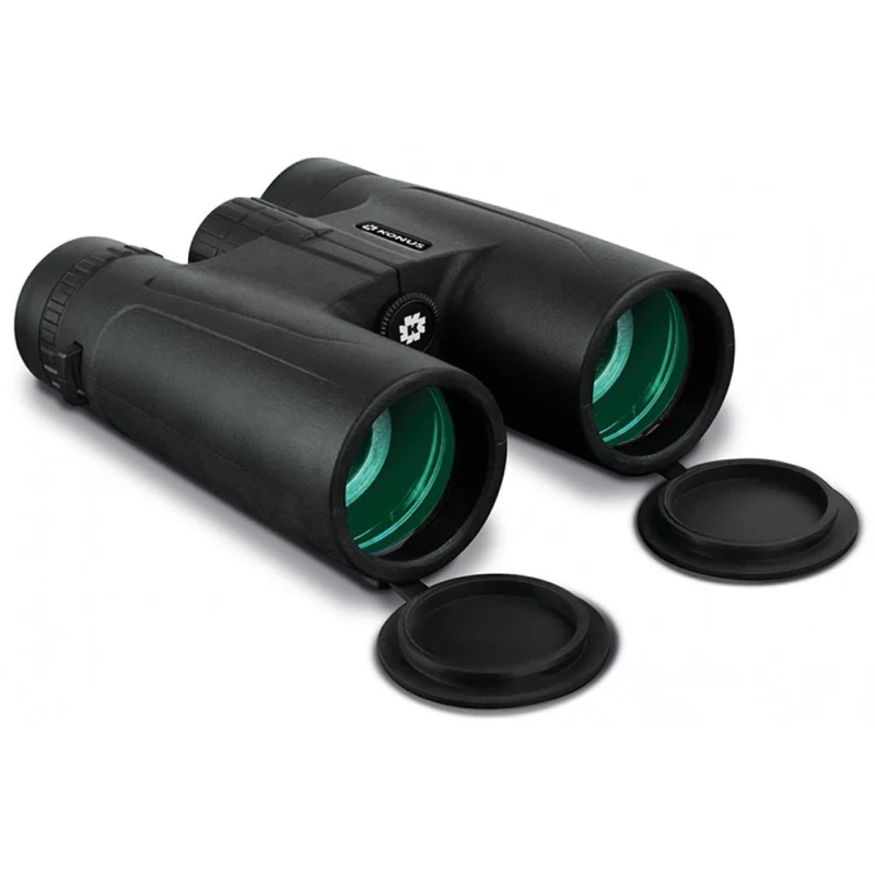 Konus 10x42 roof prism binoculars with black rubber armor and center focus