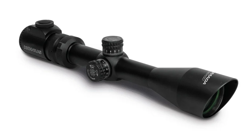 Konus Armada 4-16x50mm 30mm riflescope, black, German #4 illuminated reticle
