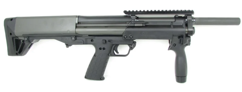 Kel‑Tec KSG-NR 12 Gauge pump shotgun, 18.5-inch barrel, black bullpup stock