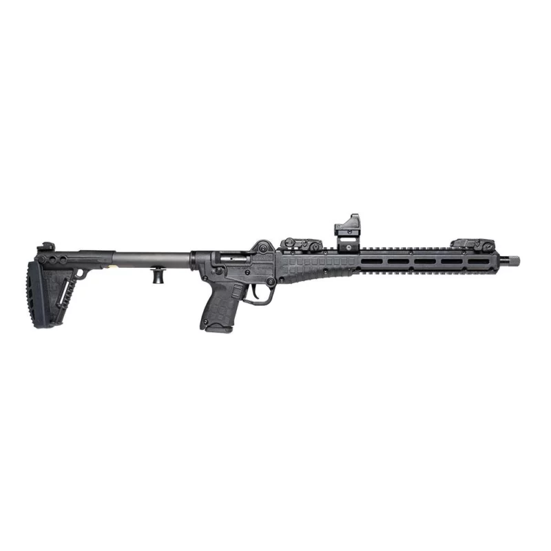 Kel-Tec SUB-2000 Defender Gen 3 9mm black with Viridian RFX11 and Magpul flip sights