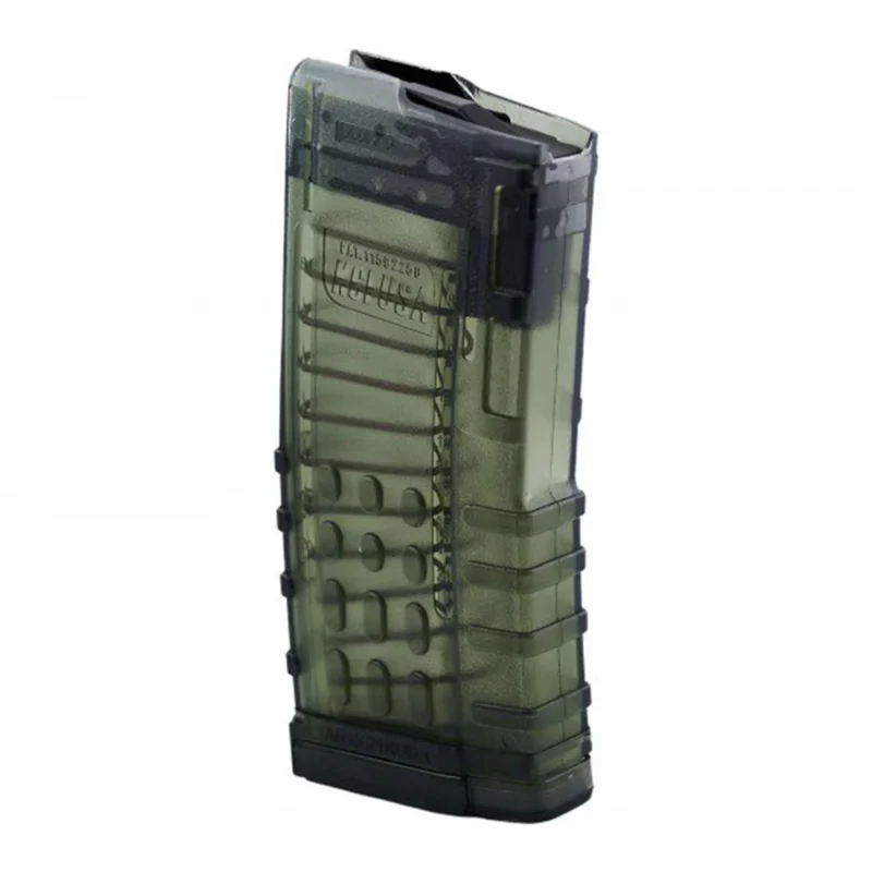 KCI USA 21-round translucent smoke polycarbonate AR-15 magazine KCI-MZ066 .223/5.56