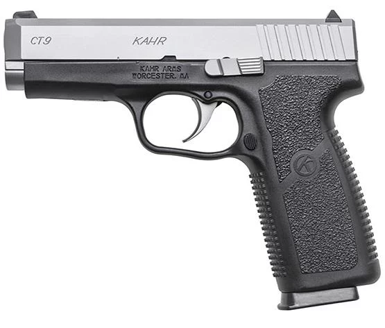 Kahr Arms CT9 9mm compact pistol black polymer frame matte stainless slide