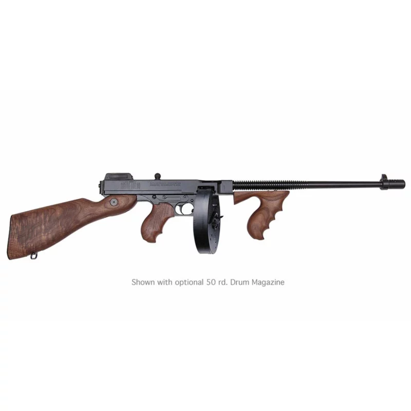 Auto-Ordnance Thompson 1927A-1 Deluxe .45 ACP carbine with 10-round drum and walnut stock