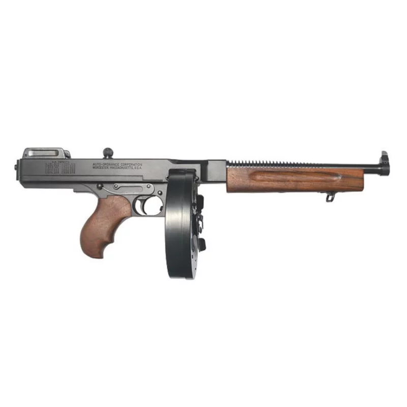Thompson 1927A-1 TA5100D .45 ACP 10.5 inch barrel 100rd drum pistol with walnut grips