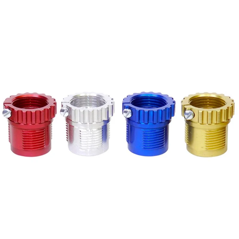 Lee Spline Drive Breech Lock Bushing 4-pack, splined drive, color-coded anodized finish