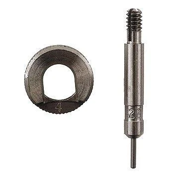 Lee Case Length Gauge and Shell Holder for 6mm ARC, hardened steel case trimming tool