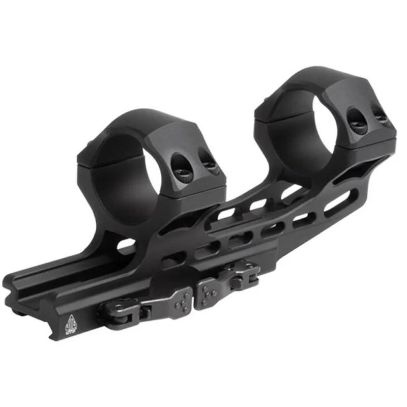 Leapers UTG ACCU-SYNC 30mm QR cantilever scope mount in matte black