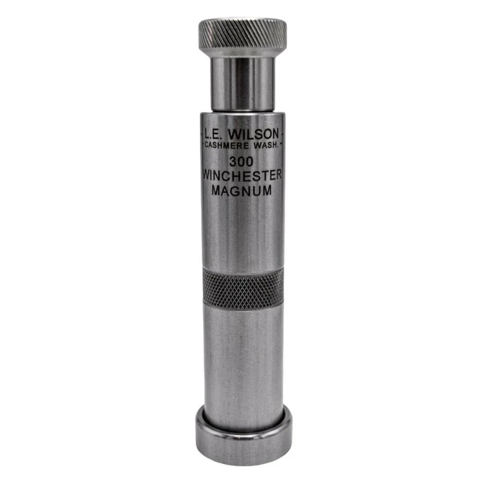 L.E. Wilson stainless 6mm Creedmoor chamber-type bullet seating die