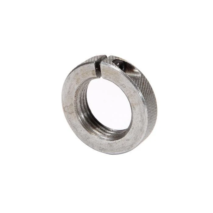Lyman Split-Loc die locking ring 7/8-14 thread on white background